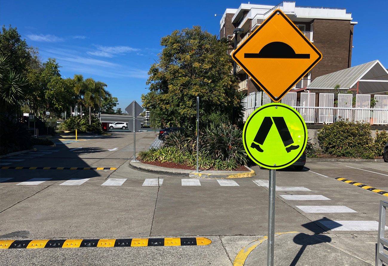Car park entry context