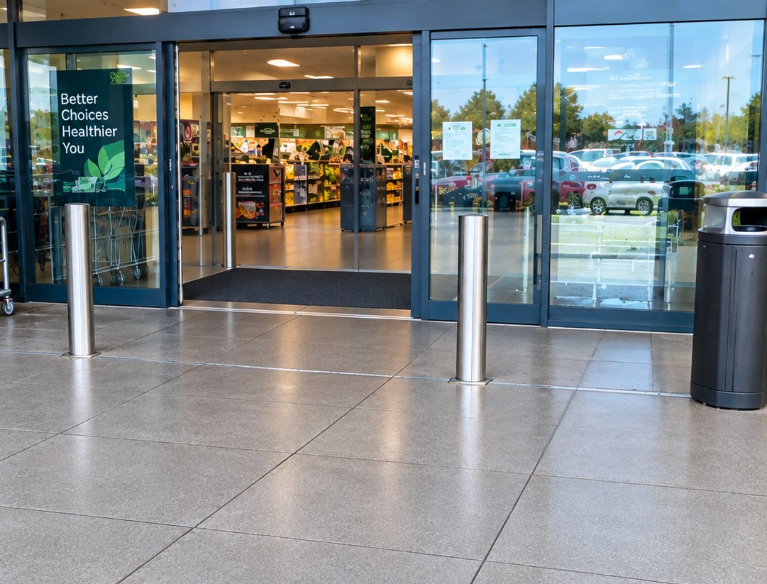 The same store entry after pressure cleaning