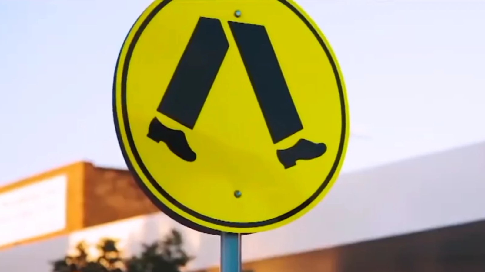 Car park and road signs
