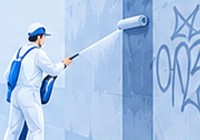 Commercial painting & graffiti removal